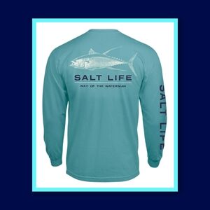 SALTLIFE DEEP VENTURES LS SHIRT